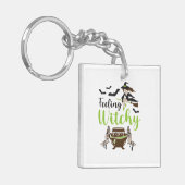 Voel je hevig Magic Halloween Sleutelhanger (Voorkant Links)
