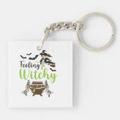 Voel je hevig Magic Halloween Sleutelhanger (Achterkant)
