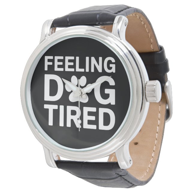 Voel je hond moe horloge (Gekanteld)