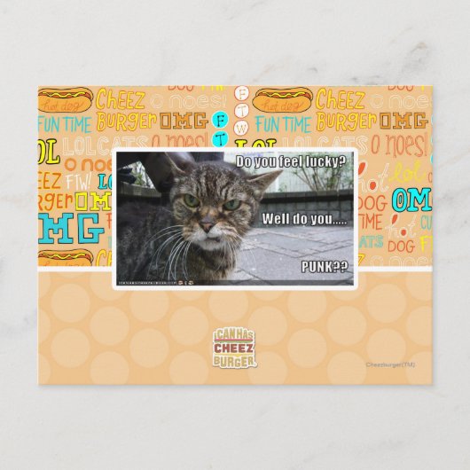 Voel je je gelukkig? briefkaart (Voorkant)