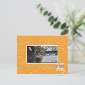 Voel je je gelukkig? briefkaart (Staand voorkant)