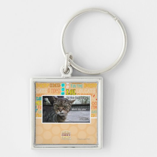 Voel je je gelukkig? sleutelhanger (Voorkant)