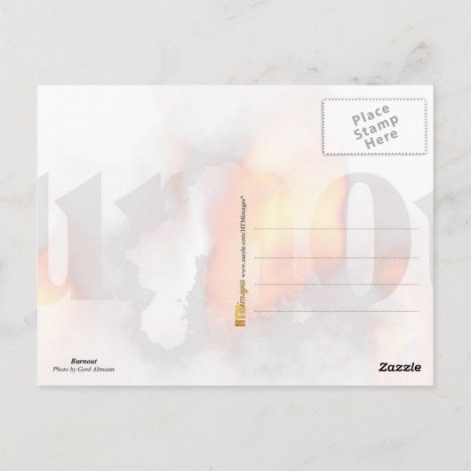 Voel je je kapot? briefkaart (Achterkant)