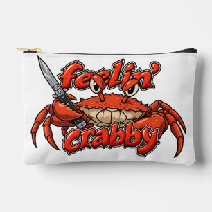 Voel je je krabbig Krabbenwoede EDC Pouch Etui
