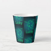 Voel je je Lucky Latte-mok Latte Mok (Voorkant)