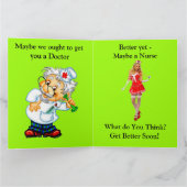 Voel je je niet goed? Kaart (Binnen)