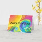 Voel je je nu beter? kaart (Gele Bloem)