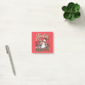 Voel je Kerstmis Kerstsneeuwman Kinderen Post-it® Notes (Kantoor)