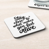 Voel je levend Onderzetter (Linkerzijde)