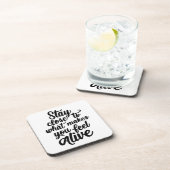 Voel je levend Onderzetter (Rechterzijde)