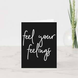 Voel je mentale gezondheid als Inspirerend Q Kaart