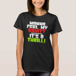 Voel je mijn Bruit? Het is een Thrill - een dialys T-shirt