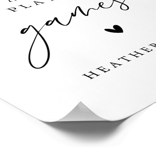 Voel je niet als dansen, speel wat games poster (Hoek)