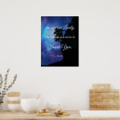 Voel je niet eenzaam (Rumi Quote) Poster (Keuken)