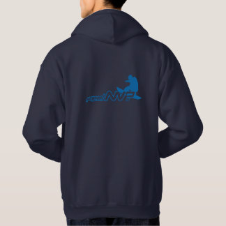 Voel je NV? (TM) Snowboarder Hoodie