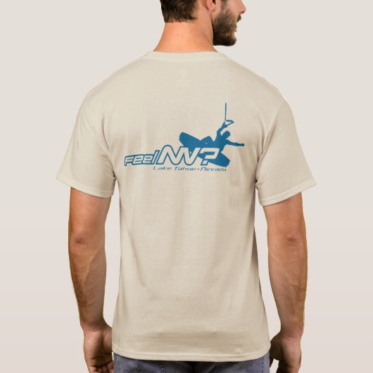 Voel je NV? (TM) Wakeboarder T-shirt (Achterkant)