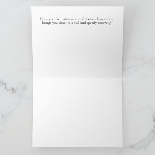 Voel je snel beter - Hamster Kaart (Binnen)