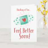 Voel je snel beter kaart (Gele Bloem)