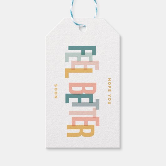 Voel je snel beter labels cadeaulabel (Voorkant)