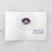 Voel je snel beter Spider Humor worden goed Kaart (Binnen)