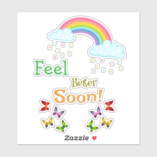 Voel je snel beter sticker