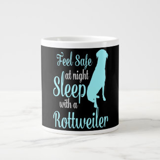 Voel je veilig in de nachtslaap met een rottweiler grote koffiekop