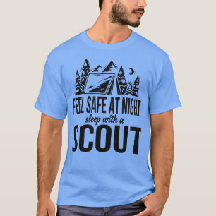 VOEL JE VEILIG IN DE NACHTSLAAP MET EEN SCOUT T-SHIRT