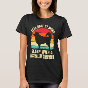 Voel je veilig 's nachts Slaap met een Australisch T-shirt