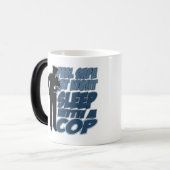 Voel je veilig, slaap met een pop magische mok (Voorkant links)