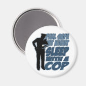 Voel je veilig, slaap met een pop magneet (Voorkant / Achterkant)