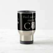 Voel je veilig vanavond. reisbeker (Center)
