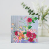 "Voel je vrij" Dank-je-kaart Bedankkaart (Staand voorkant)