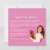 "Voel je vrij" Dank-je-kaart Bedankkaart (Achterkant)