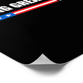 Voel je weer geweldig Trump 2024 Poster (Hoek)