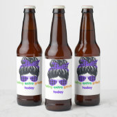 Voel me vandaag extra chagrijnig bier etiket (Flessen)