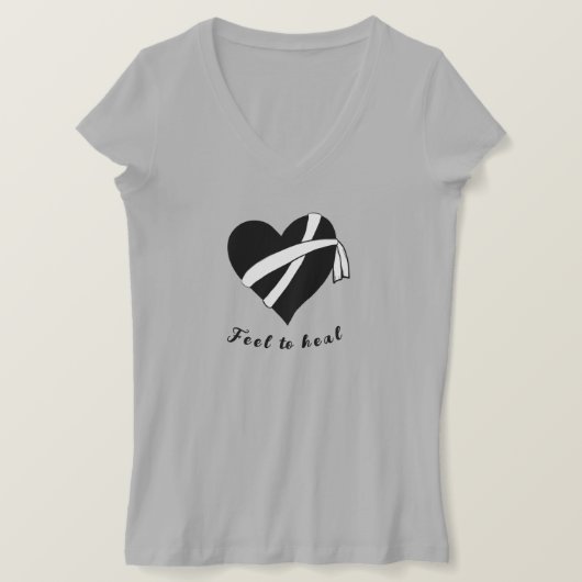Voel T-Shirt om te helen (Design voorkant)