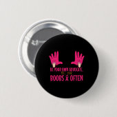 Voel uw Borstkanker Advocate bewustzijn Ronde Button 5,7 Cm (Voorkant /achterkant)