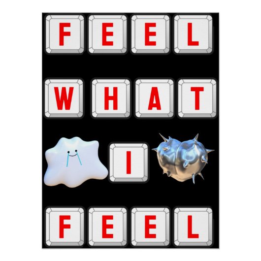 Voel Wat Ik Voel Perfect Poster (Voorkant)