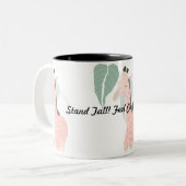 Voel zelfverzekerde Mok (Voorkant links)