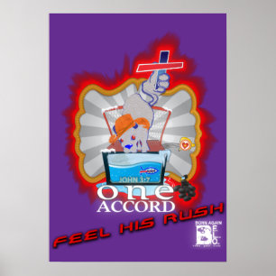 VOEL ZIJN HAAST POSTER