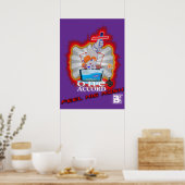 VOEL ZIJN HAAST POSTER (Keuken)