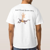 Voelde je dat? t-shirt (Achterkant)