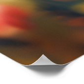 Voelde zich geweldig Tit met rupsen in de herfst S Poster (Hoek)