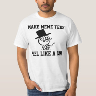 VOELEN ALS EEN SIR T-SHIRT