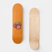 VOELEN BERRY GOOD grappige aardbeivruchten Persoonlijk Skateboard (Voorkant)
