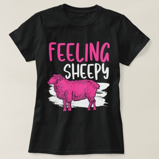 Voelen Schaap Pun 2Boer Schaap Liefhebber T-shirt (Design voorkant)