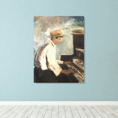 VOELEN VAN DE GELUIDEN CANVAS AFDRUK (Insitu (Houten vloer))