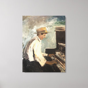 VOELEN VAN DE GELUIDEN CANVAS AFDRUK