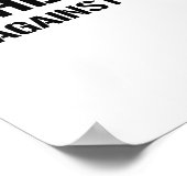 Voelen van de strijd tegen homoseksuele zelfmoord poster (Hoek)