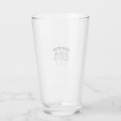 Voelend Hekserig Retro Halloween Heksen Glas (Achterkant)